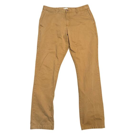 Taylor Stitch Chino Pants Size Waist 36/Length 34 Tan Preppy Heritage - Picture 2 of 6